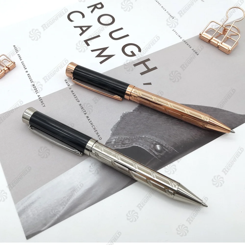 Luxury High Quality Etching Metal Ball Pen With Pen Box Set Business Gift Set Buy Luxury