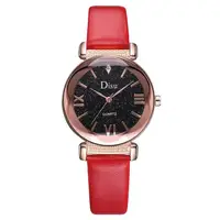 

3972 New Fashion Starry Watch Ladies China Factory Alloy Case Leather Watch