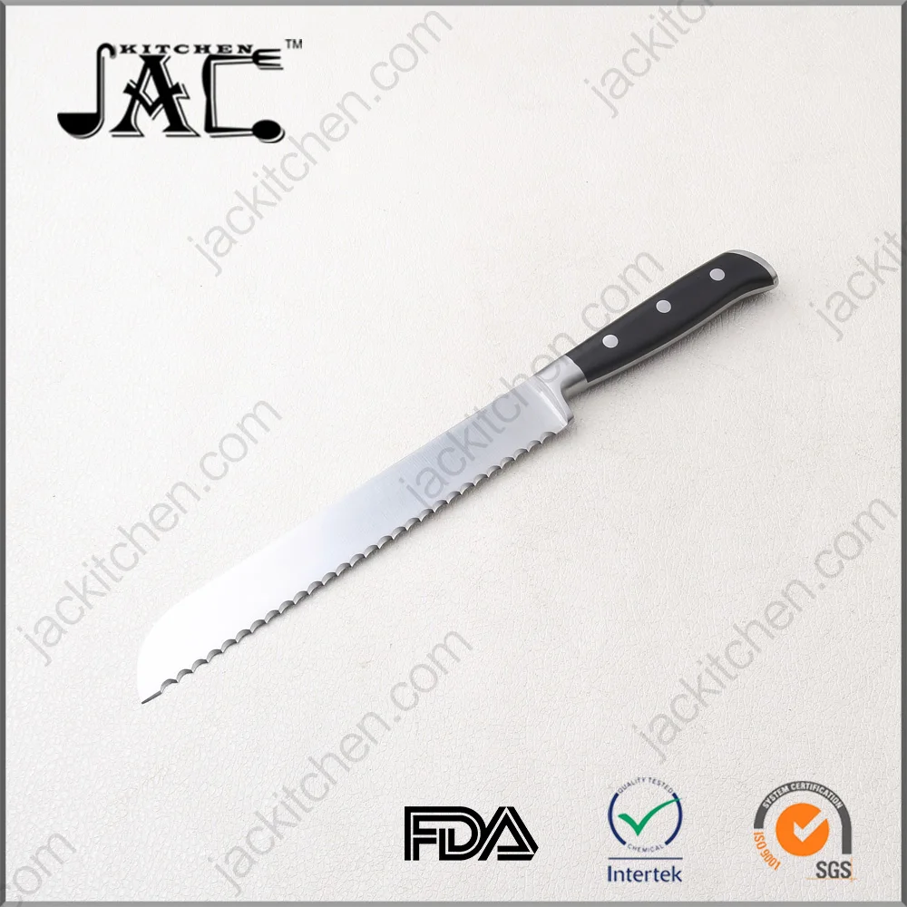 FDA Stainless Steel 8 Inch Yangjiang Kitchen Knife Manual Bread Cutter