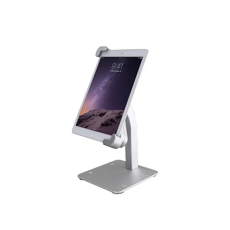 High Quality Aluminum Material Tablet Holder Stand 360 Degree Rotation Desktop Tablet Stand With Lock For 7.0~10.5 Inches PC