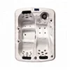 Factory Freestanding European Style Outdoor Massage Hot Tub Bathtubs with Video for family used