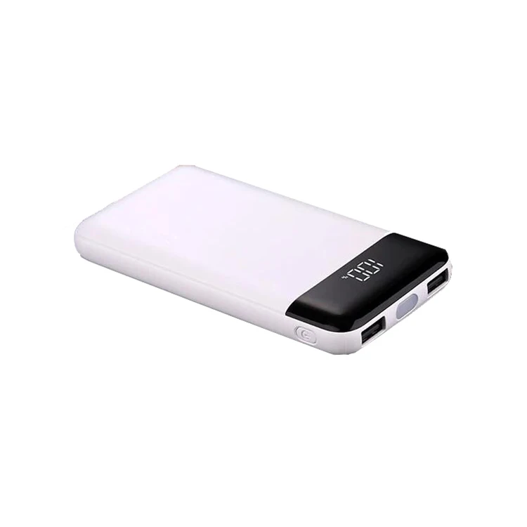 

Factory new coming smart mobile power bank brand Dual USB Lithium polymer Universal Power Banks, Black;blue;white