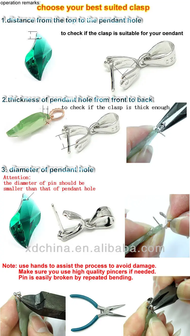 925 sterling silver clasps silver pendant clasp silver jewelry findings.jpg