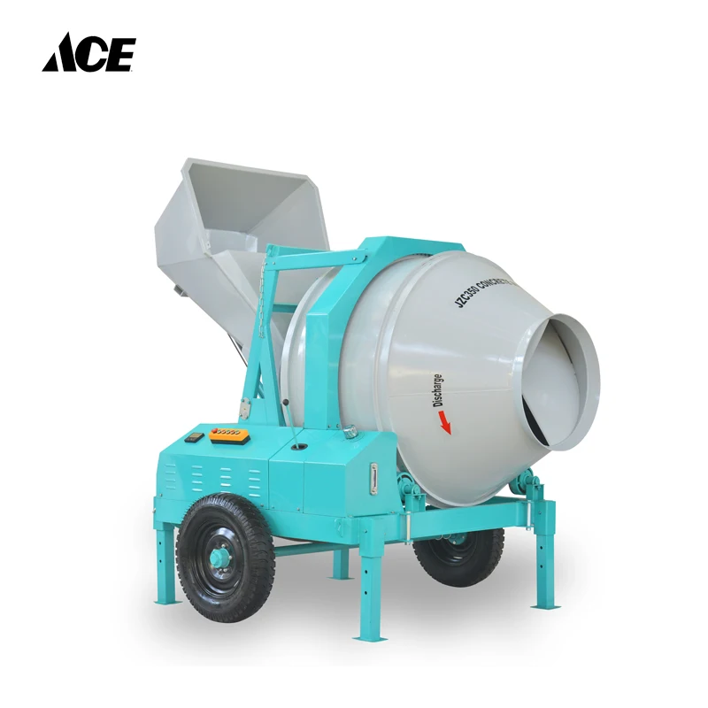 JZC350-DEW Diesel Engine /Electric motor concrete mixer machine