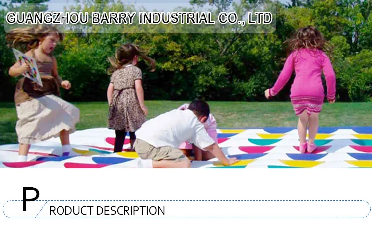 outdoor inflatable twister game,large inflatable twister mattress