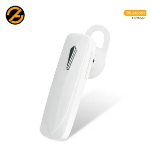 CRSCN-163B White Headphone Wireless Bluetooth V4.2 Headset Ergonomic Fit  Nose Reduction Mini Earpiece for Mobile Phone