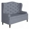 Modern Fast Food Restaurant Comfortable Modern Fabric Booth Sofa/ Seating