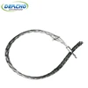 Medium duty single flexible eye cable pulling grips, double weave cable socks
