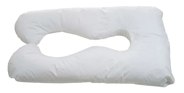 U Shaped Contoured Body Pregnancy Maternity Pillow Washable Cover