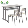 Adjustable study table and chair used for school furniture