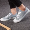 Wholesale OEM Cheap Knitted Upper Women Casual Shoes Rubber Toe