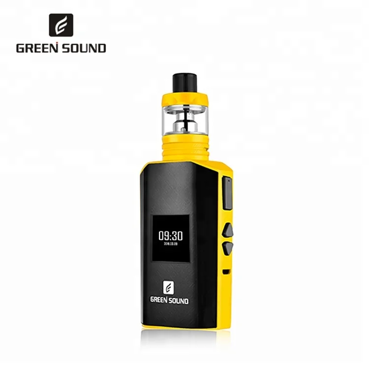 

New Arrival E-cigarette GreenSound GT 125 TC Box Mod Vape with 1.2 inch HD color screen