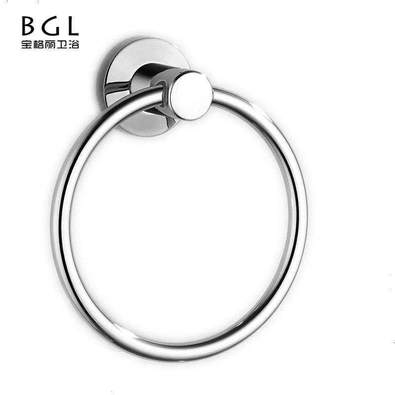 
Sanitary Hardware Bathroom Accessories Set 50132 Wall Mounted Chrome Plated Towel Ring 