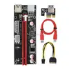 2018 VER009S Newest 1x to 16X PCI Express PCIE PCI-E 009S Mo-lex 6pin Power Supply Adapter SATA to USB 3.0 Cable Riser Card