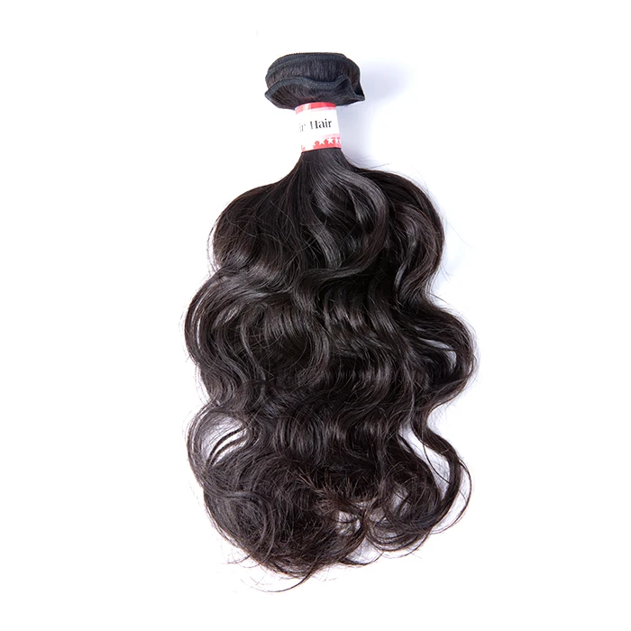

Wholesale price natural color natural wave unprocessed bundles human cuticle aligned hair from india