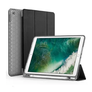 Shockproof Smart Case for iPad 9.7 2017 2018 with Pencil Holder