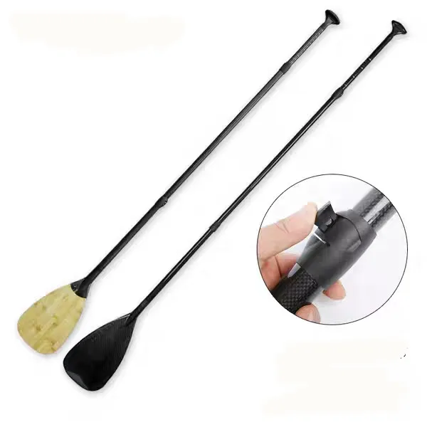 

SUP093 paddleboard Accessories Lightweight adjustable Rowing Oars sup 100% carbon fiber paddle for surfing