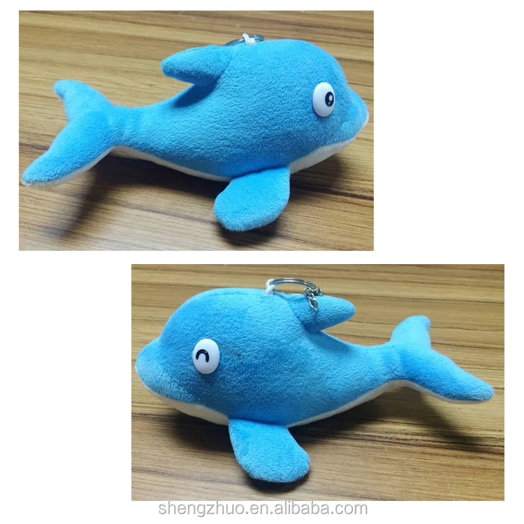 Hot Sale Killer Whale Keychain Plush Toys Sea Animals For Backpack