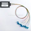 Best Quality 1260~1650nm Steel Tube Encapsulation Bare Fiber 1x16 Fiber Optic PLC Splitter for Data Center