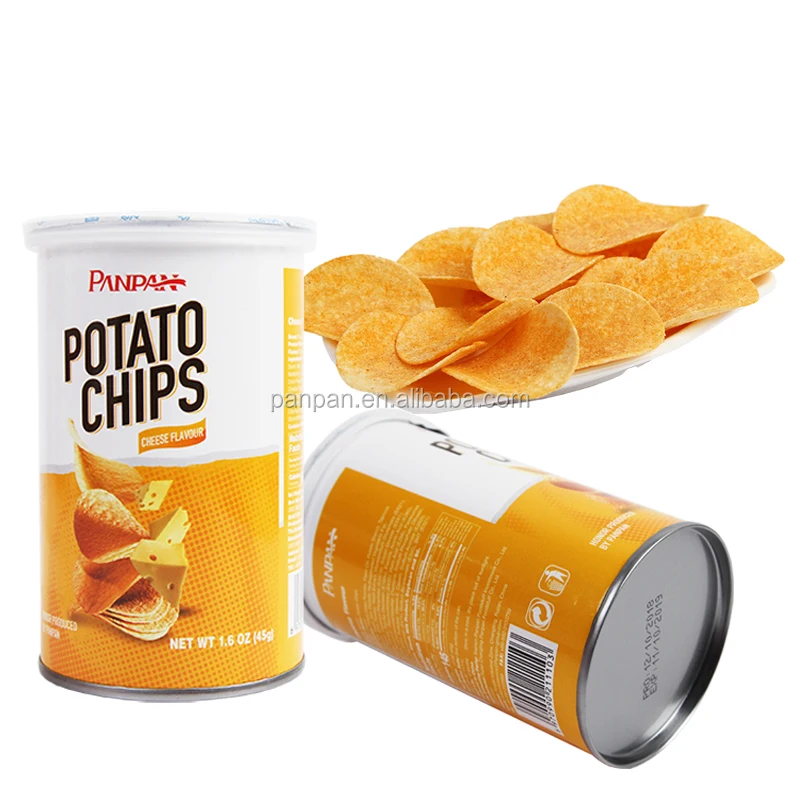 Bulk Food Chips Pringle Type Buy Halal Snacks Vegetable Chips