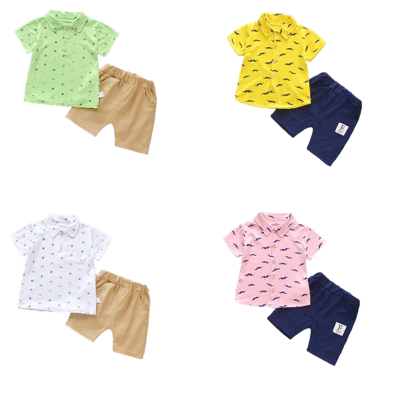 

2019 boutique cheap infant boys clothing set summer casual kids with best service and lowest price, As pic shows, we can according to your request also