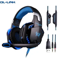 

G2000 Best PC PS4 Gaming Headset with Mic LED Light for PC Game