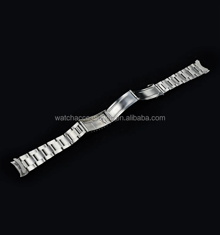 

Wholesale Oyste watch strap curved end for rlx watch