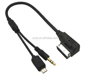 VW Audi MMI 3.5mm AUX Interface Cable iPhone