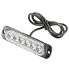 New Car Signal Lamp 6 LED Car Lights Bulbs Amber Truck Emergency Beacon Warning Hazard Flash Strobe Auto Automobiles LED Light