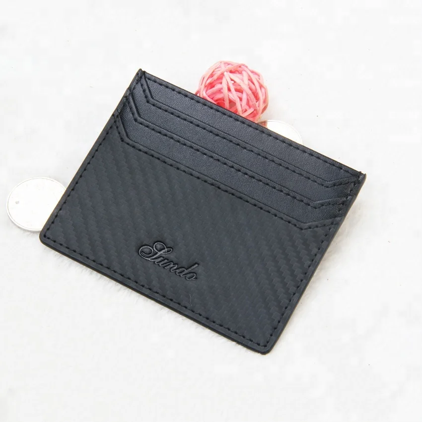 

Custom RFID Front Pocket Slim Leather Wallet Thin Credit Card Holder Wallets