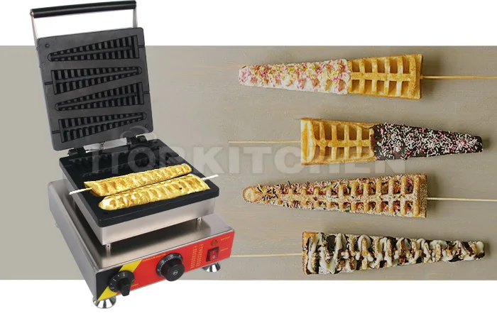 Commercial Waffle Stick Maker/Lolly Waffle Maker for Sale