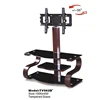 New Arrival Living Room LCD LED TV Stand with Bend Wood Design