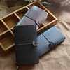 Stationary Supplier Custom Gift Usage And Hardcover Style Softcover Leather Notepad Vintage Diary Planner With Logo Engrave