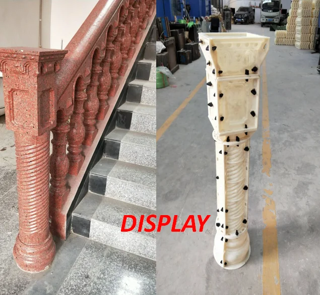 Pvc Hand Railing Mold High Precision Concrete Baluster Molds - Durable & Versatile