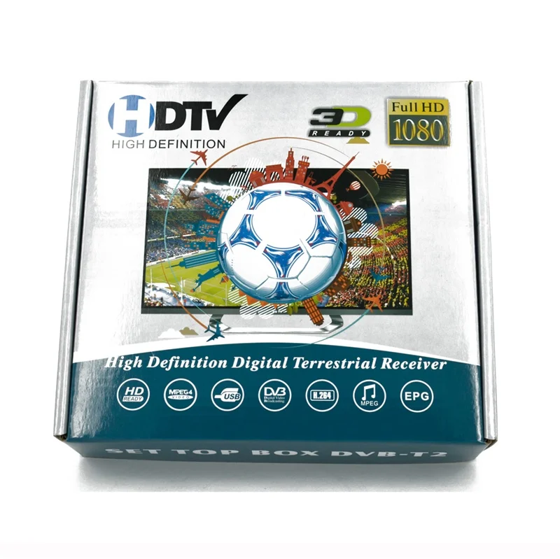 

Home set top box dvb t2 digital TV receiver, free to air