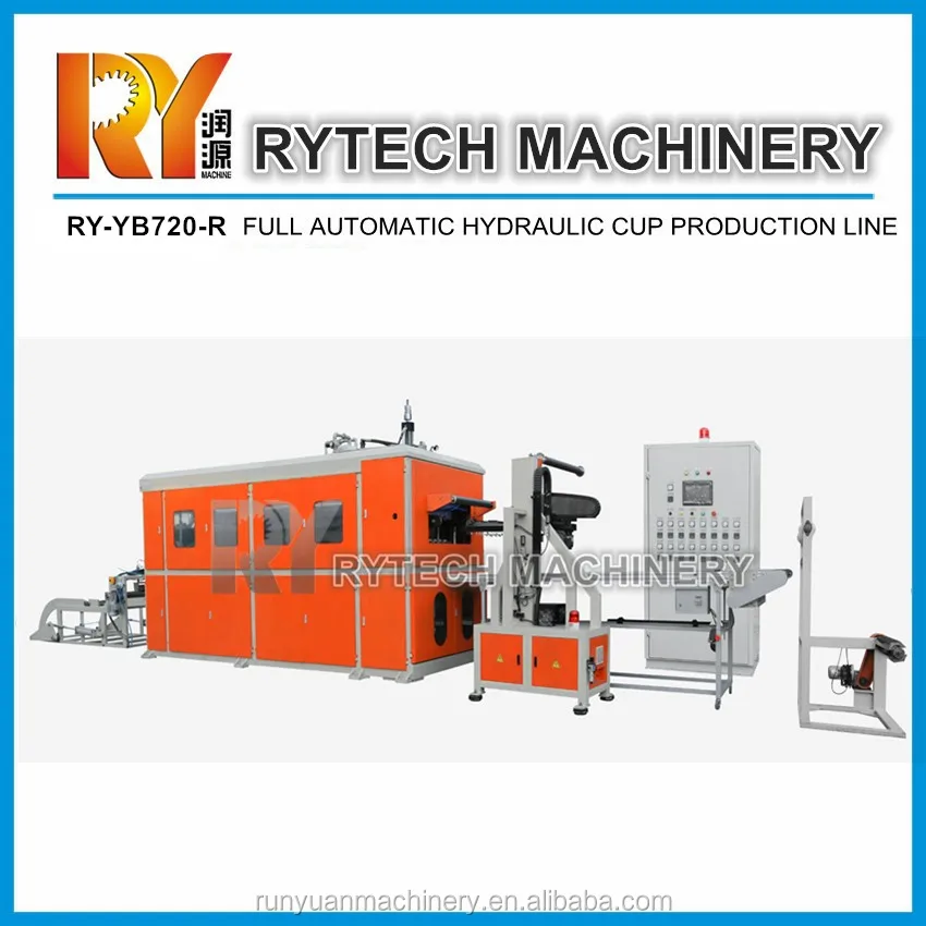 
Plastic Cup Making Machine with Auto Stacking 