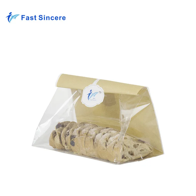 
Block Bottom Cookies Candy Plastic Custom Printed Cellophane Bags 