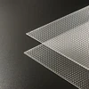 Customizable raw materials round or square Acrylic PC PS led diffuser lamp cover