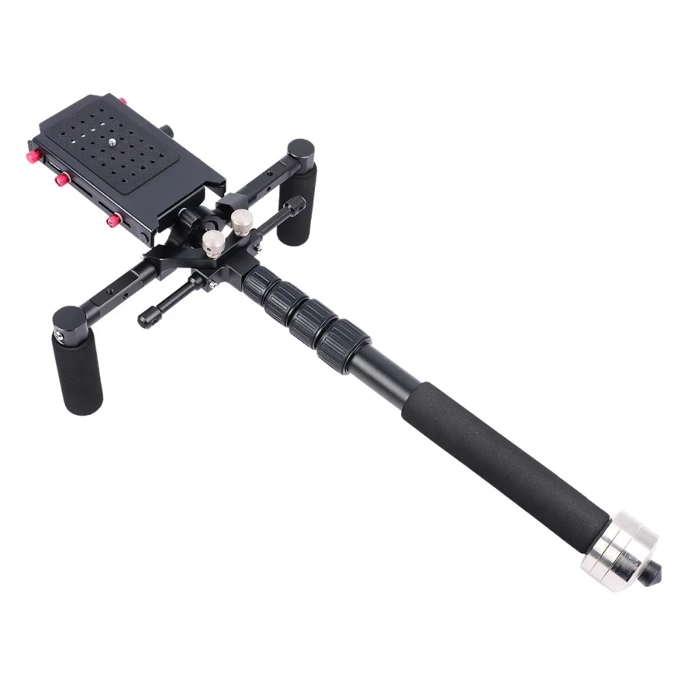 

Newest YELANGU S300 Double Handheld DV Stabilizer Multi-function Bracket For All DSLR Support, N/a