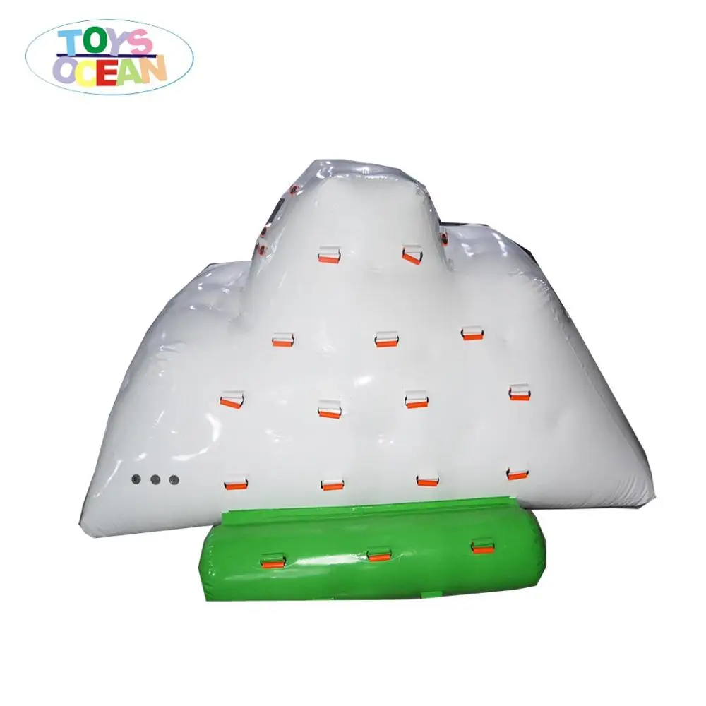 

mini floating inflatable iceberg water climbing game toys for lake