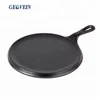 Amazon Hotselling 10.5 Inch Cast Iron Pancake Pan/ Tortilla Frying Pan