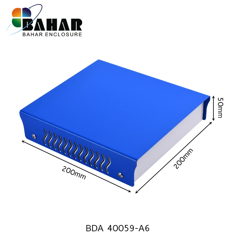 Metal shell high quality project iron box BDA 40059 for wholesale