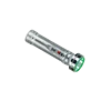 FT2DE1 full metal material flashlight silver color led torchlight for camping light