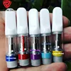 0.5/1ml Hot selling cbd vapor cartridge tank Co2 oil carts glass atomizer 510 thread vaporizer tank support OEM/ODM no leaking