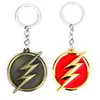 DC Comics The Flash Lightning Metal Keychain