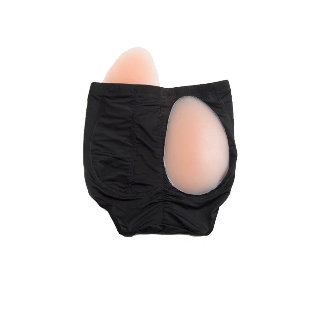 

Removable Silicone Hip Padded Shaper Panties for women, Nude black