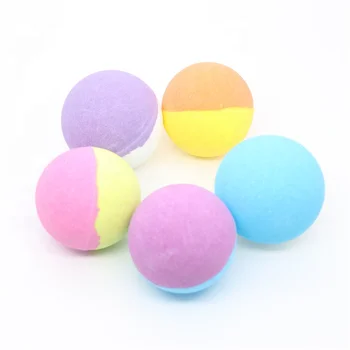 Oem Colorful Petals Flower Bath Fizzer All Natural Organic Bubble Cbd 