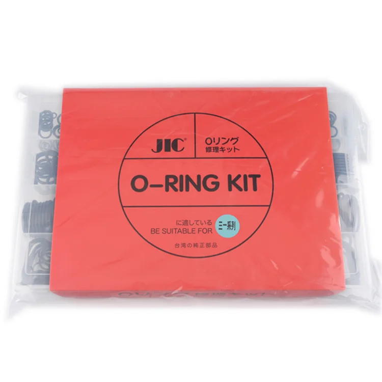 Jic O Ring Kit Box For Excavator Part Nbr O-ring Hose Black Seal Ring ...