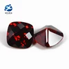 wholesale 10mm square checkerboard garnet indian ruby natural stone jewelry