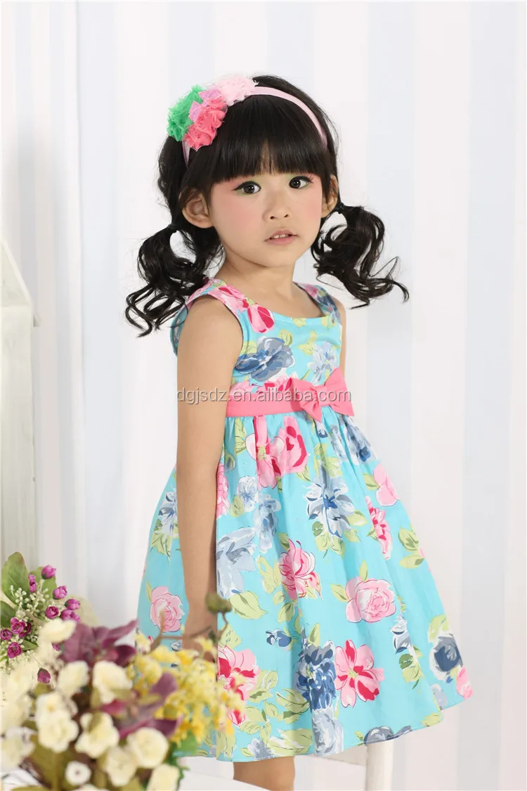 Smocked Children Clothing Wholesale Birthday Dress 2 Year Old Baby Girl ...